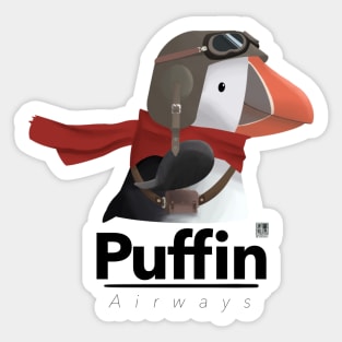 Puffin Airways Sticker